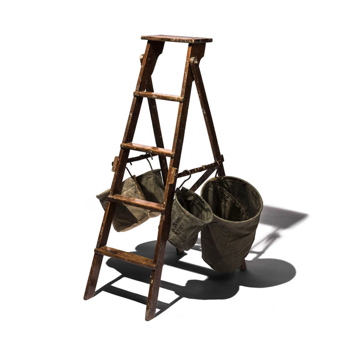 Vintage Hook Hanging Basket Large