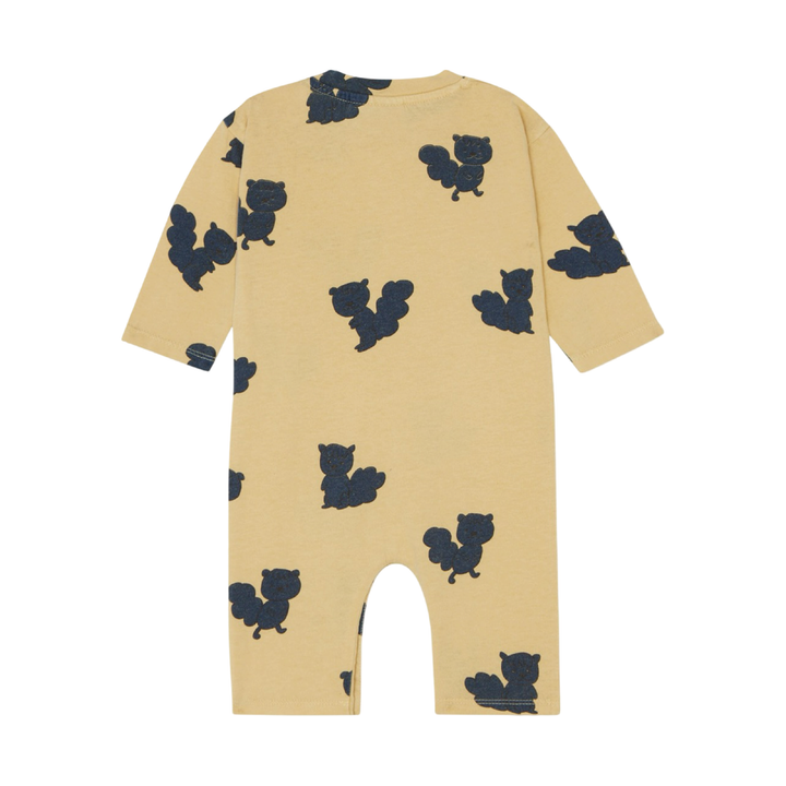 The Campamento Blue Squirrels Baby Overall