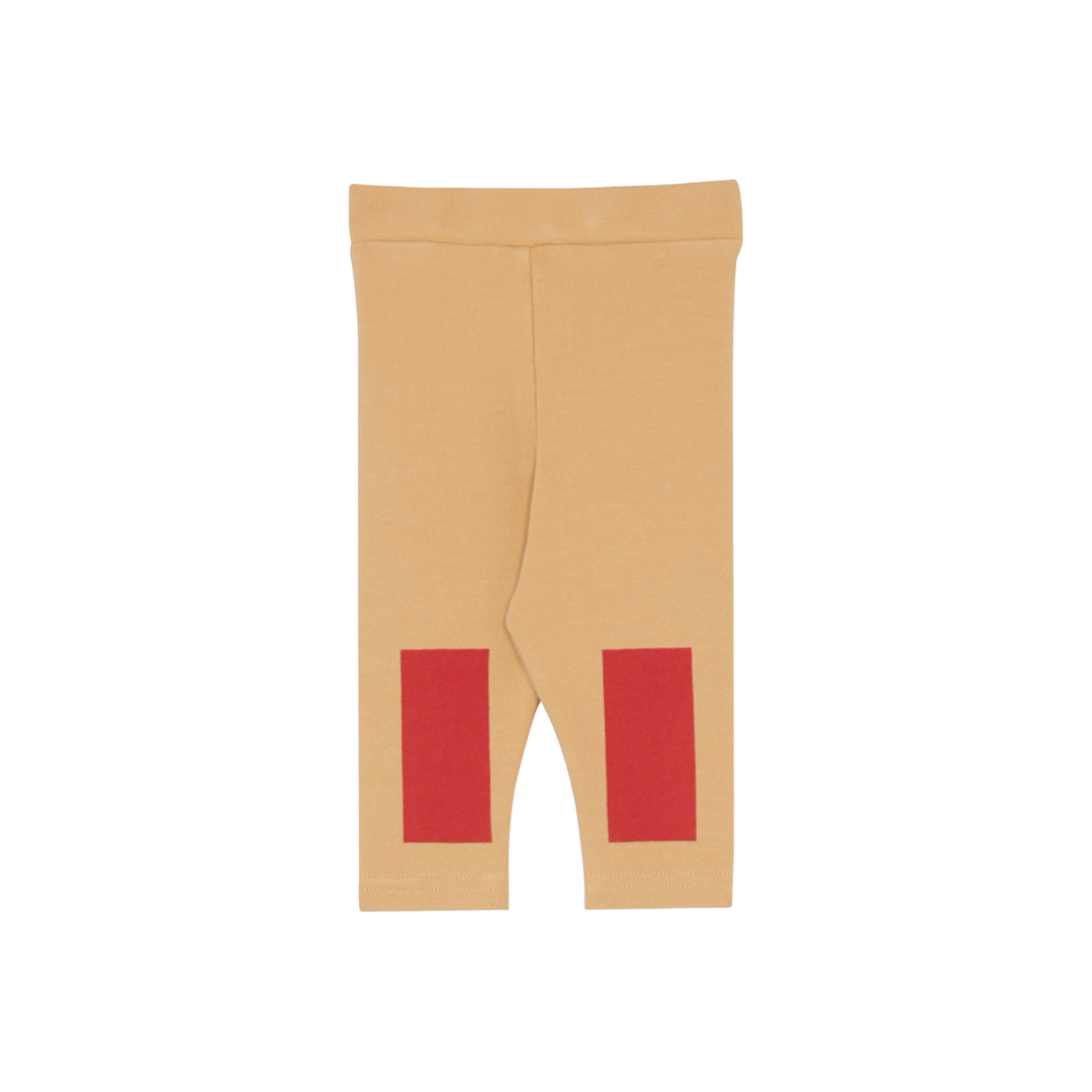 The Campamento Yellow and Red Baby Leggings