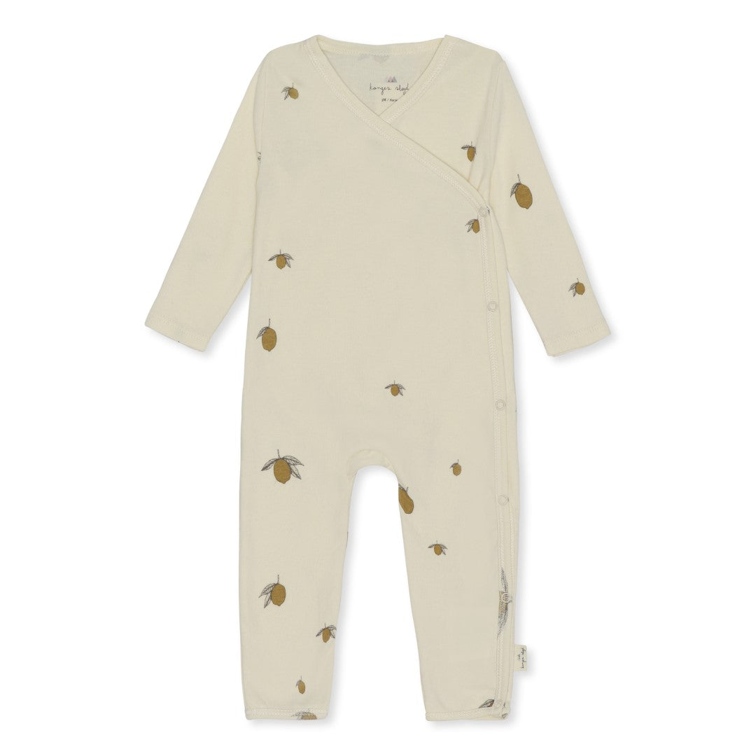 Konges Sløjd Newborn Onesie Lemon