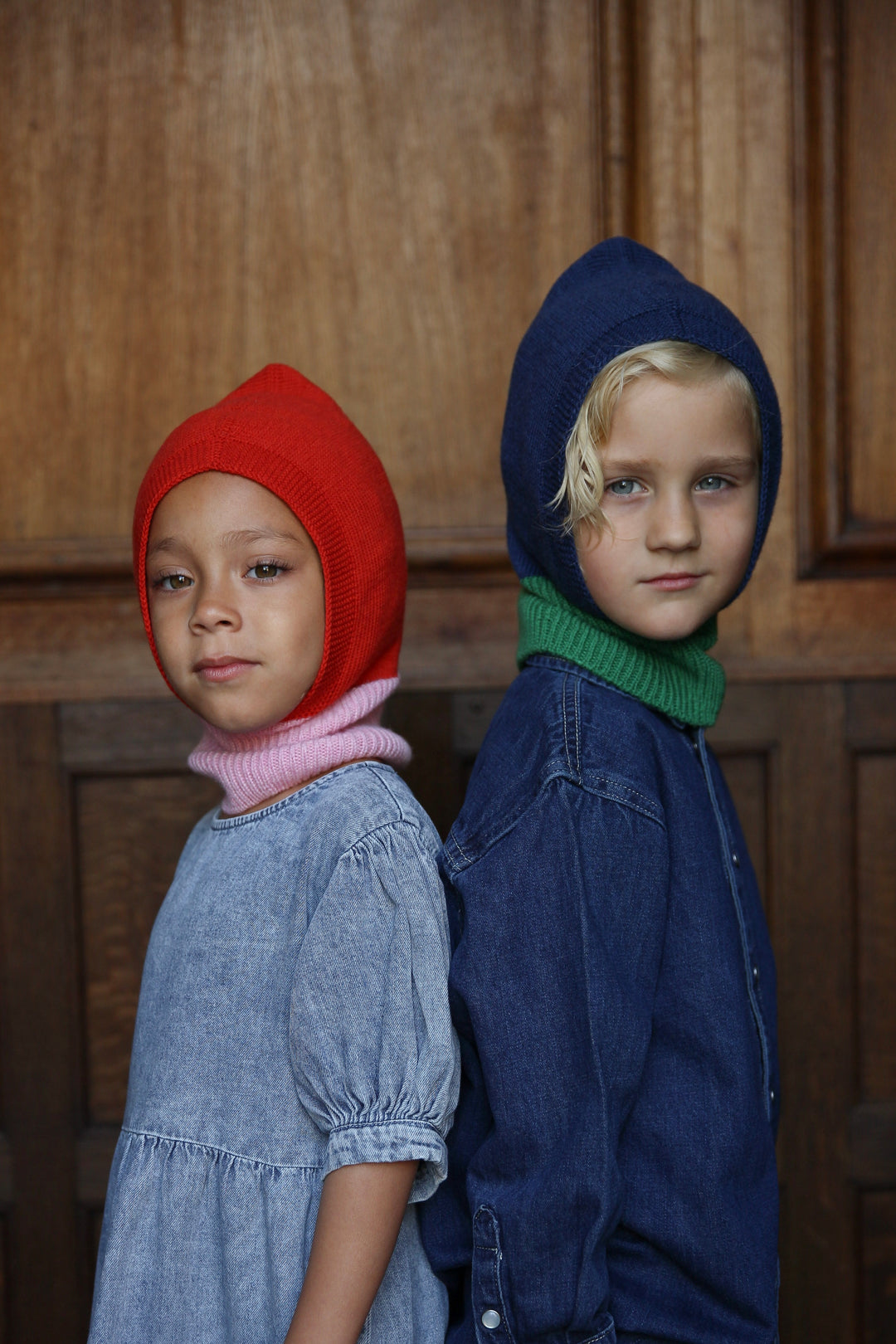 Hvid Balaclava Eddy Cotton Candy - Red