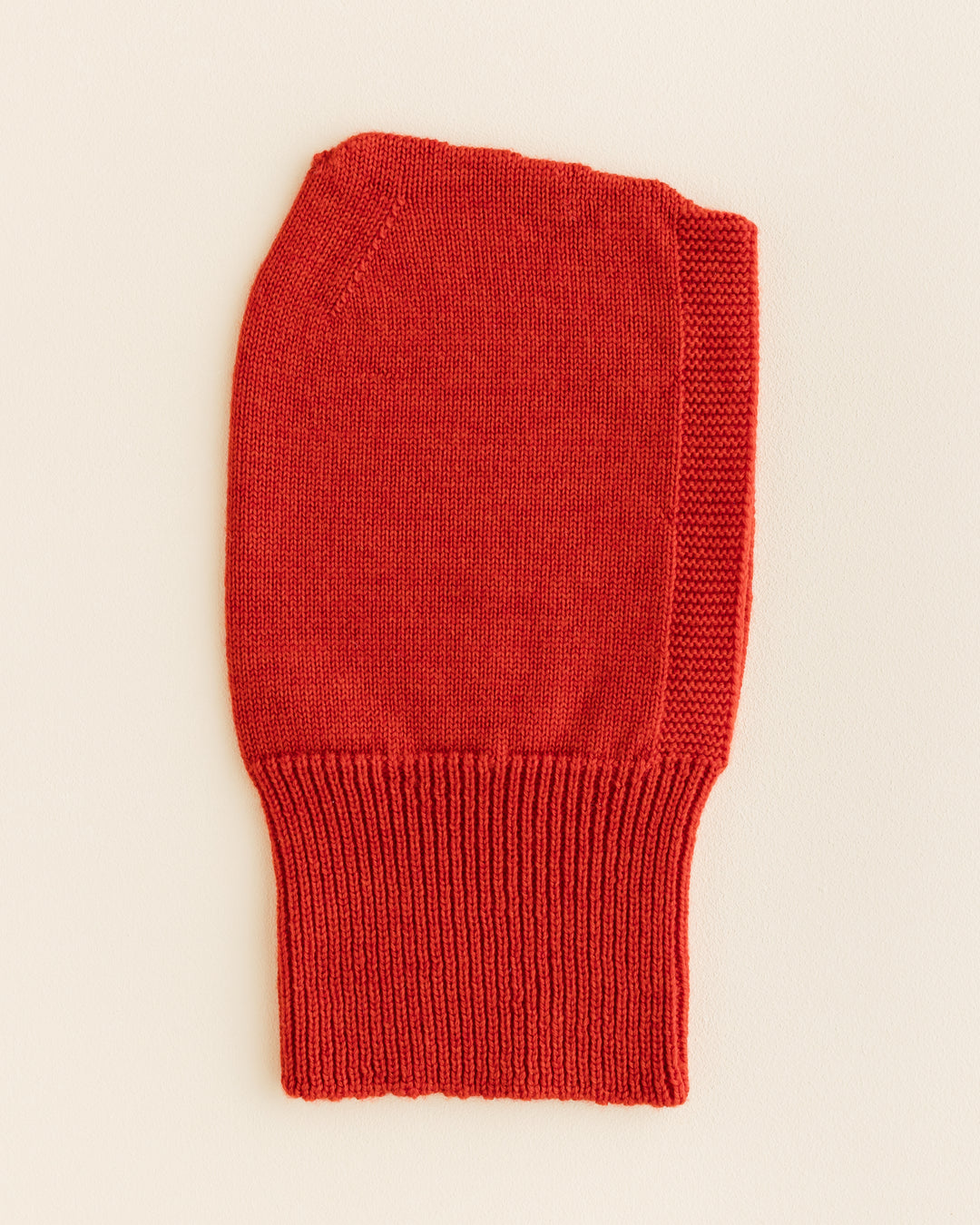 Hvid Balaclava Eddy Cotton Red
