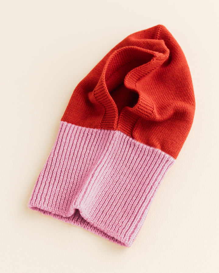 Hvid Balaclava Eddy Cotton Candy - Red