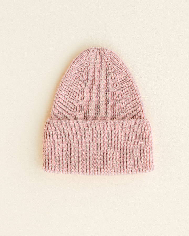 Hvid Fonzie Beanie Powder