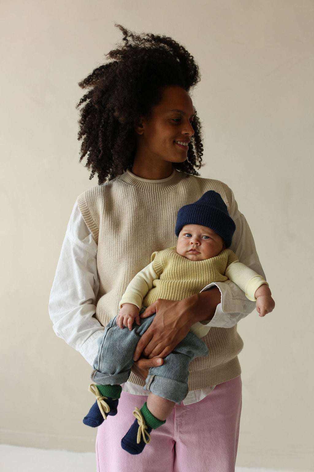 Hvid Booties Blue - Grass