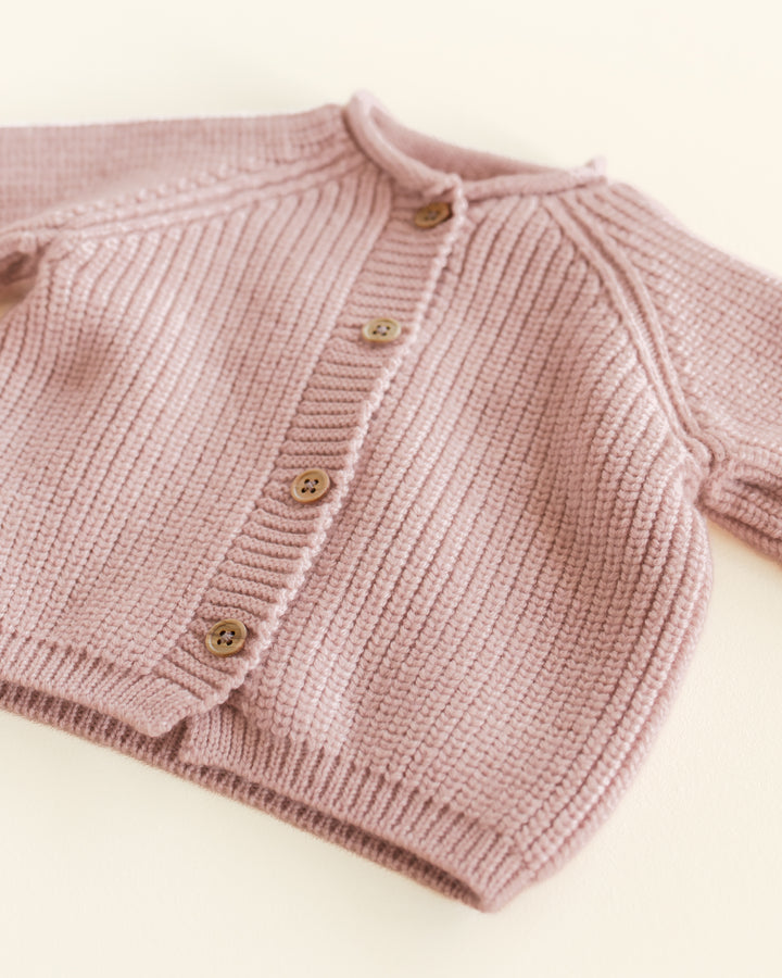 Hvid Cardigan Inga Powder