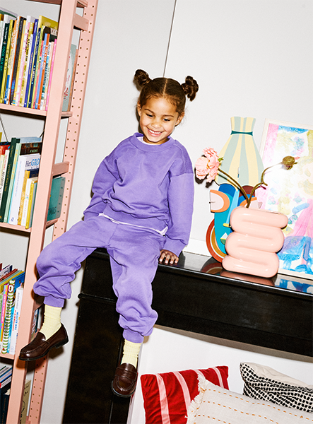 Studio Aelbo Kids Jogger Purple