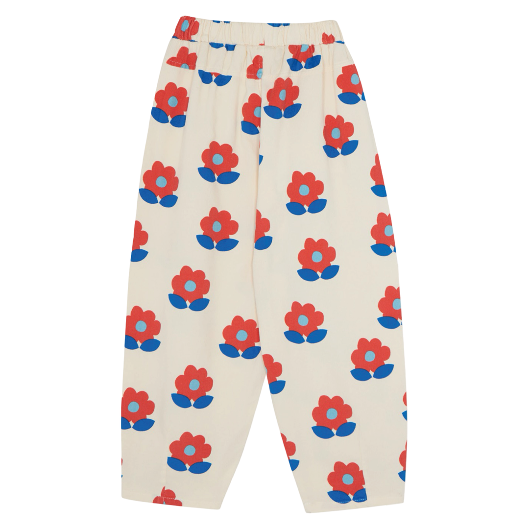 The Campamento Big Flowers Corduroy Trousers