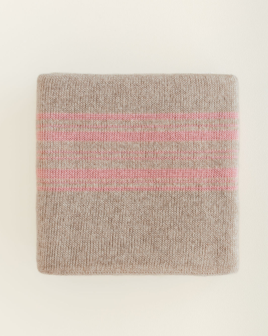 Hvid Blanket Gilbert Sand - Bubblegum