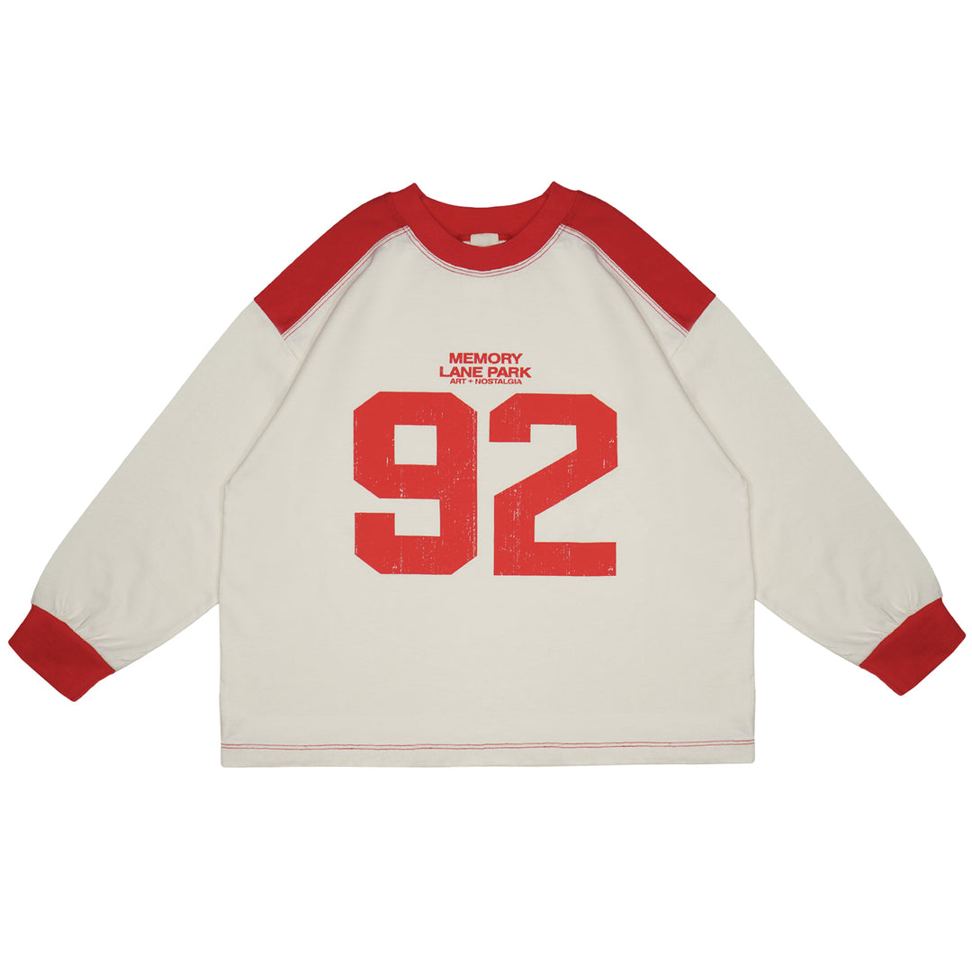 Number 92 Long Sleeve Shirt