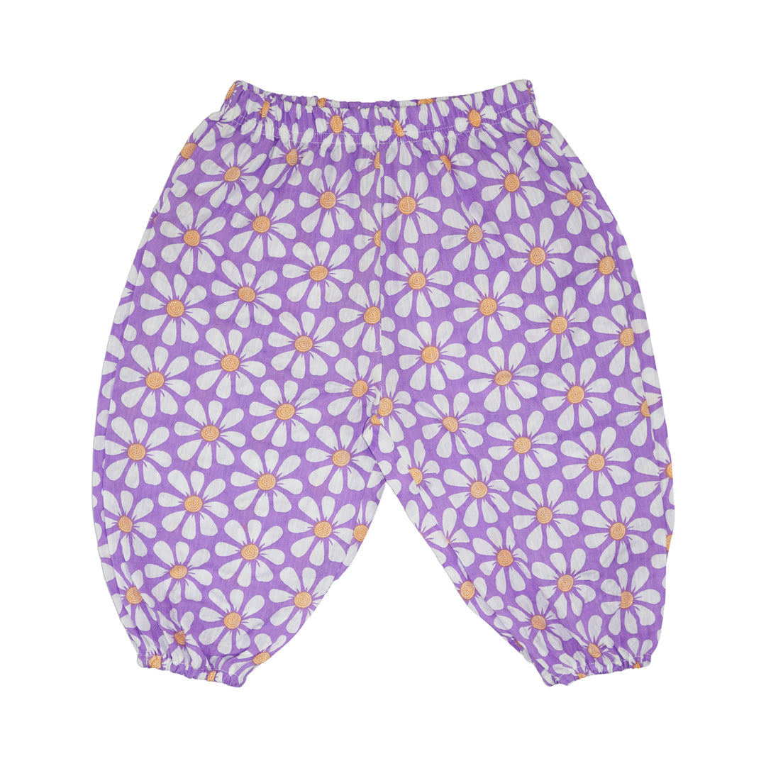 Flower Pants Purple