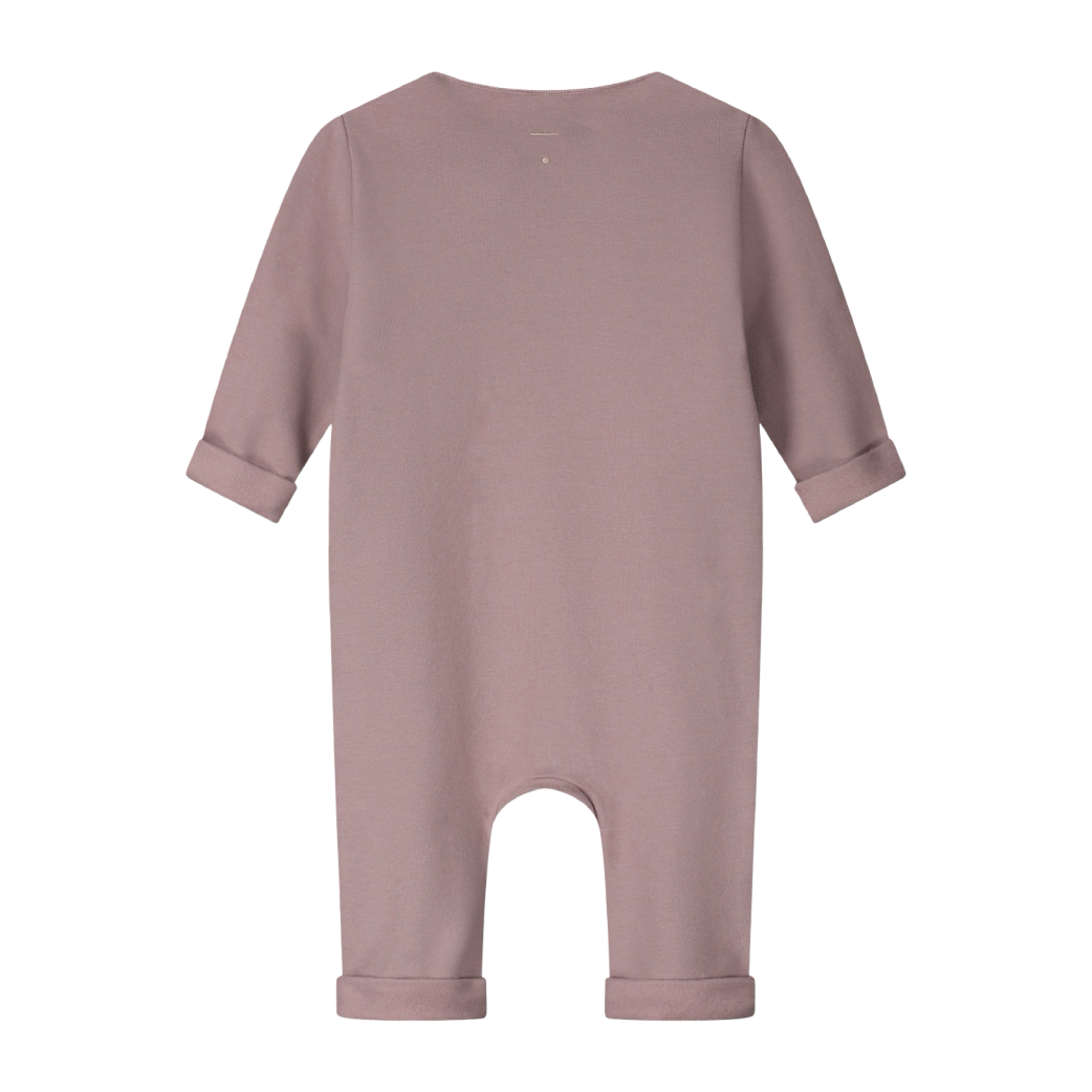 Gray Label Baby Suit with Snaps Berry