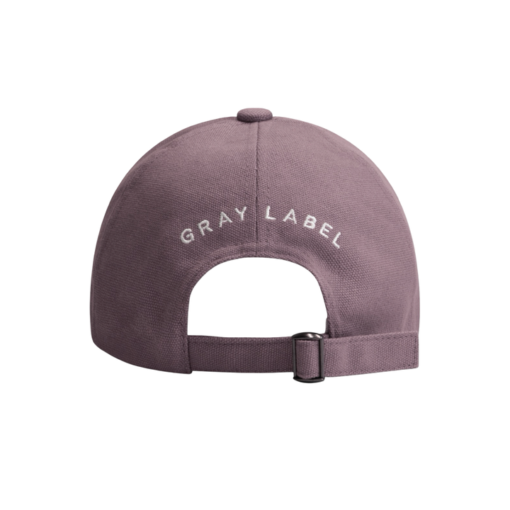 Gray Label Baseball Cap Berry