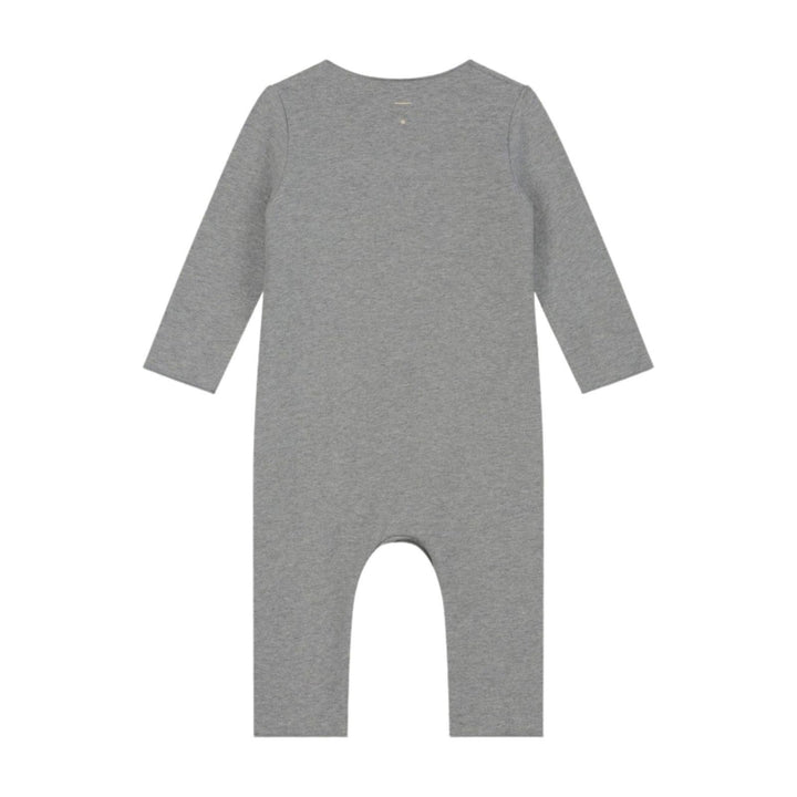 Gray Label Baby Suit with Snaps Grey Melange - La Gentile Store