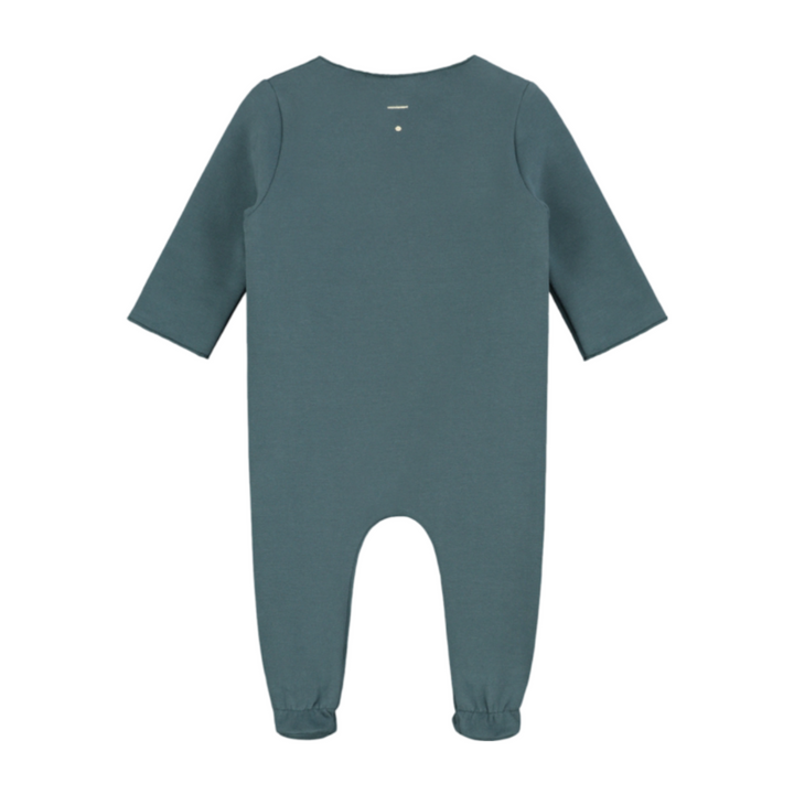 Gray Label Newborn Suit With Snaps Blue Grey - La Gentile Store