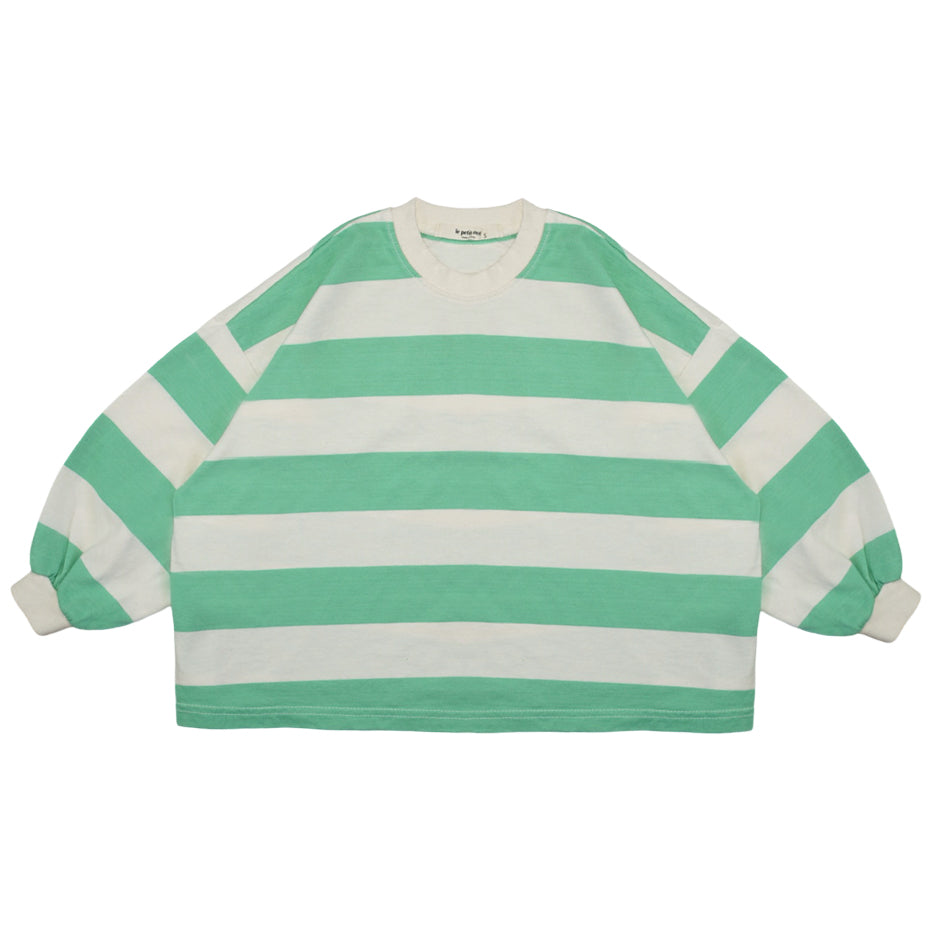 Boxy Long Sleeve Shirt Green
