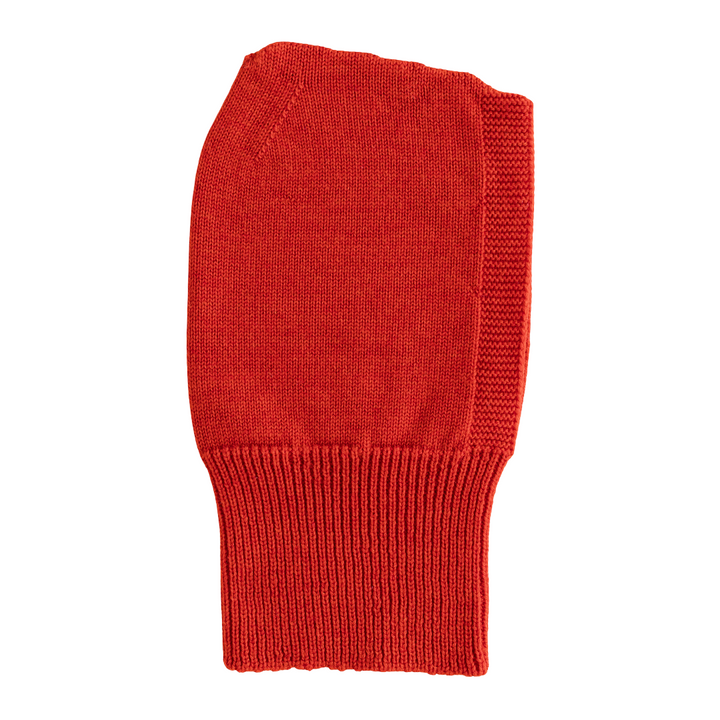 Hvid Balaclava Eddy Cotton Red