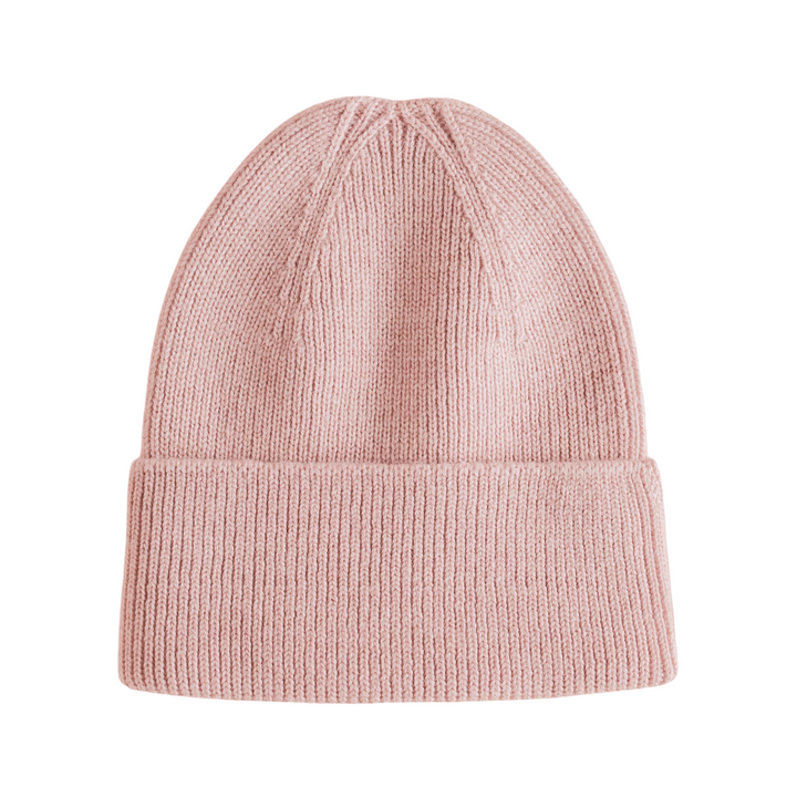 Hvid Fonzie Newborn Beanie Powder