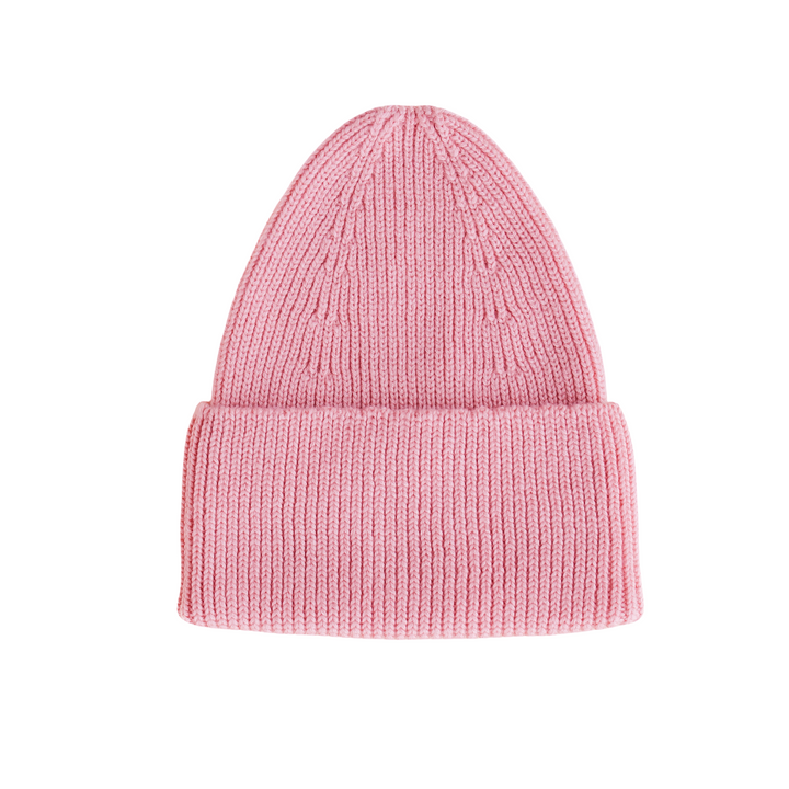 Hvid Fonzie Beanie Cotton Candy