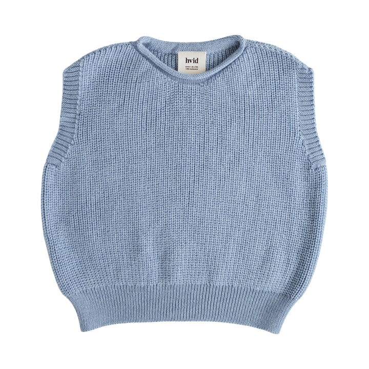 Hvid Harvey Kids Vest Light Blue