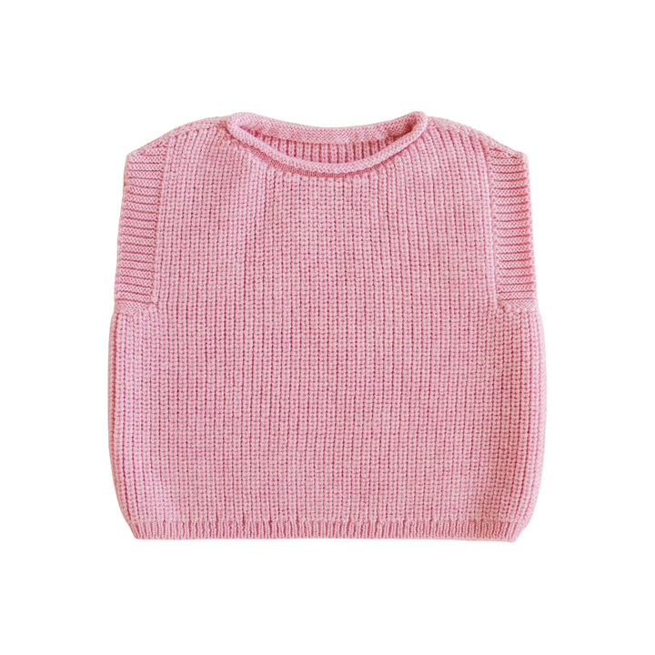 Hvid Harvey Vest Cotton Candy