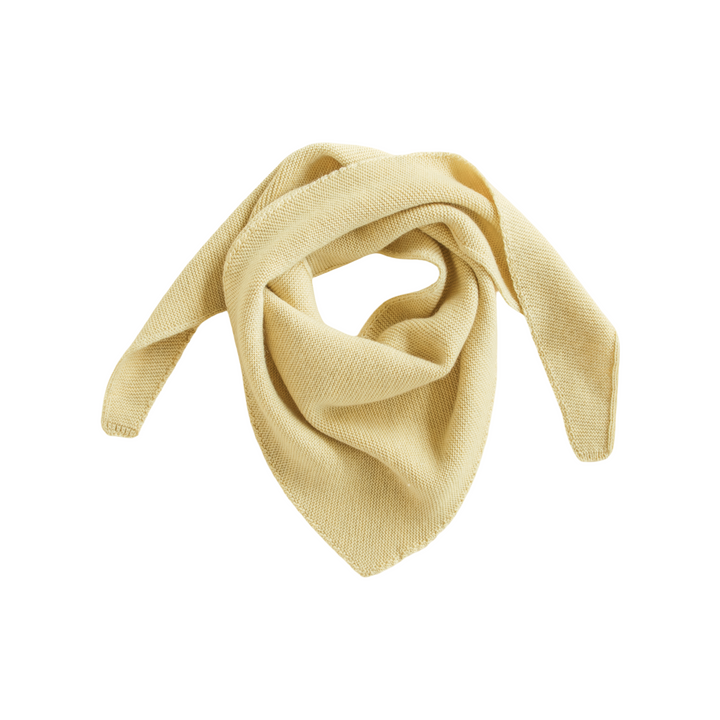 Hvid Light Yellow Triangle Scarf Josephina