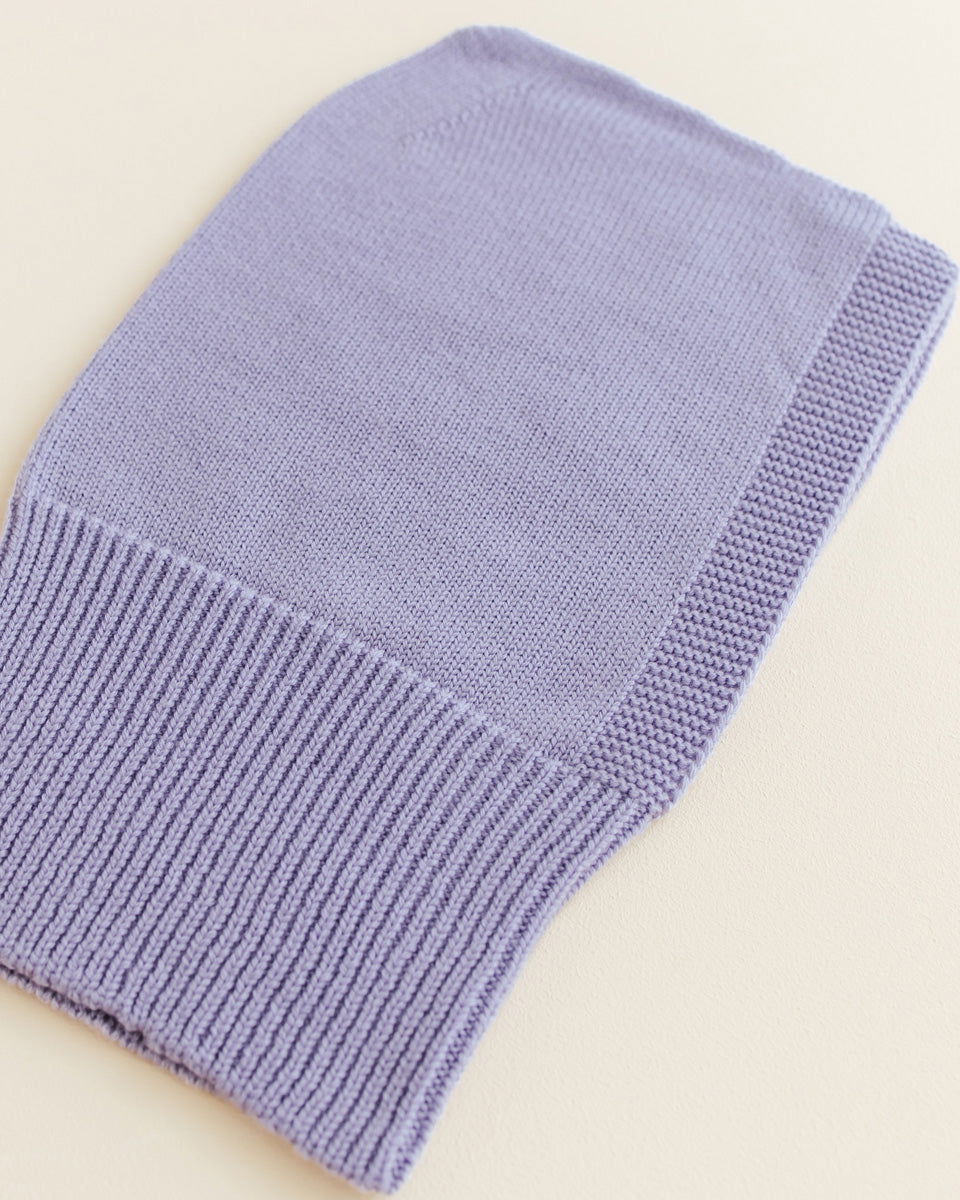 Hvid Balaclava Eddy Lilac - La Gentile Store