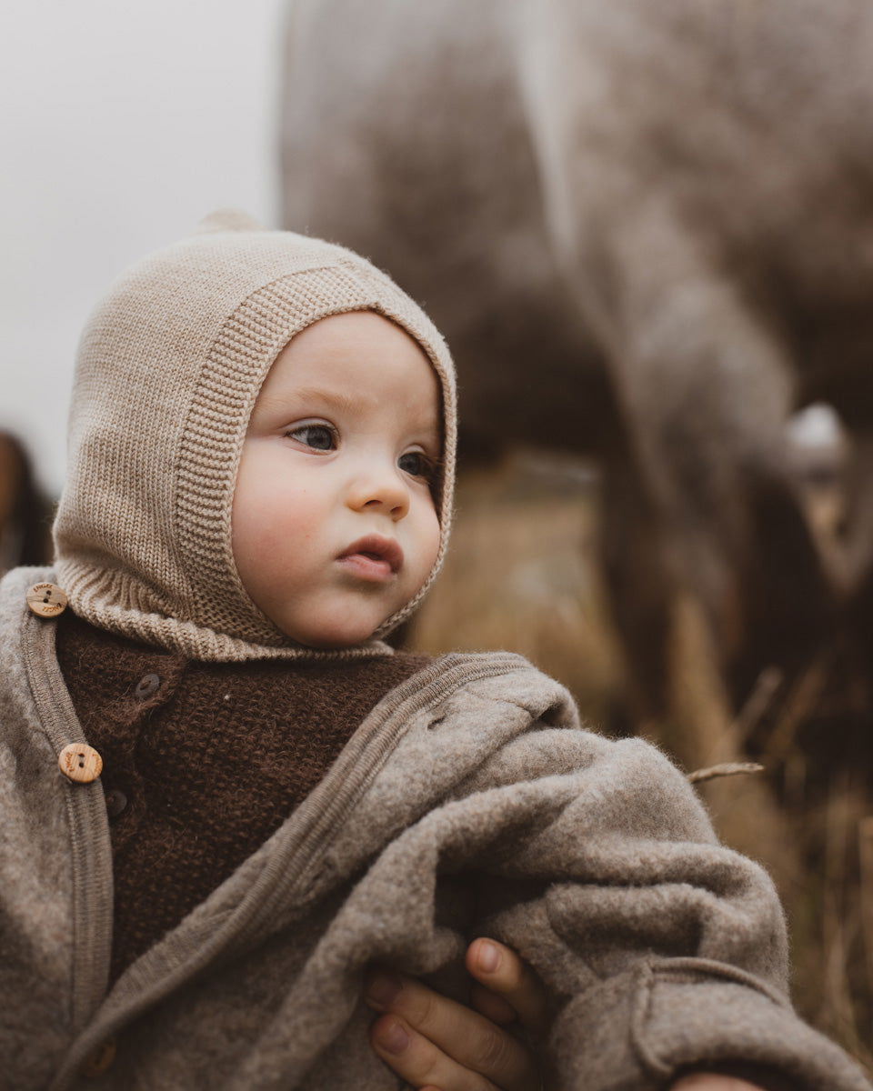 Hvid Balaclava Eddy Sand - La Gentile Store