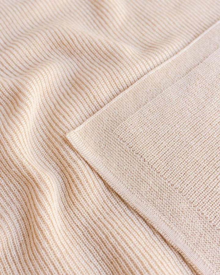 Hvid Blanket Felix Oat - La Gentile Store