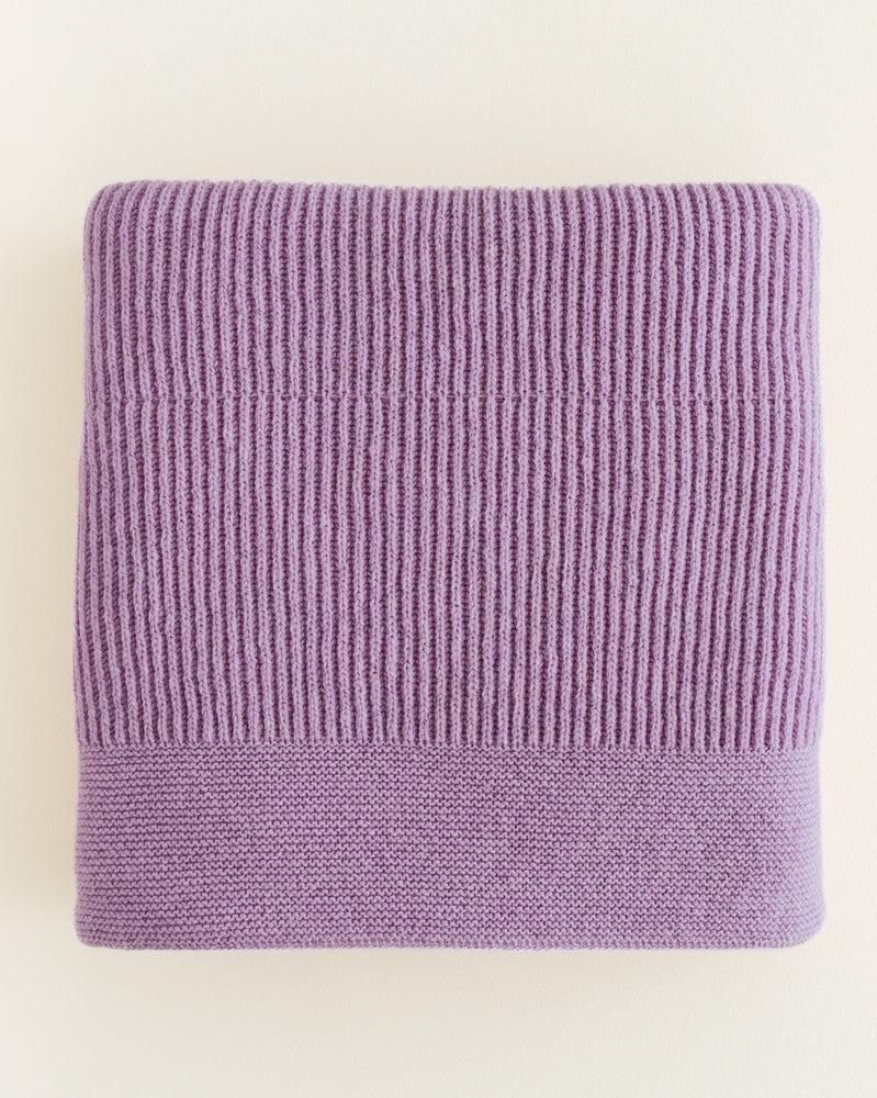 Hvid Blanket Gaston Lavender - La Gentile Store