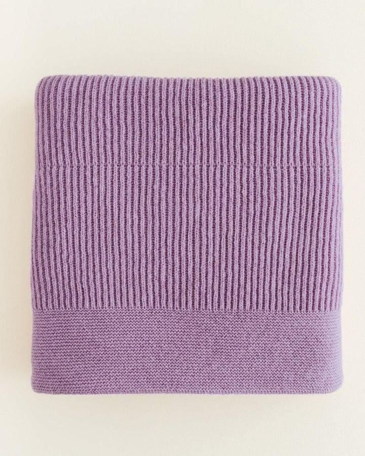 Hvid Blanket Gaston Lavender - La Gentile Store