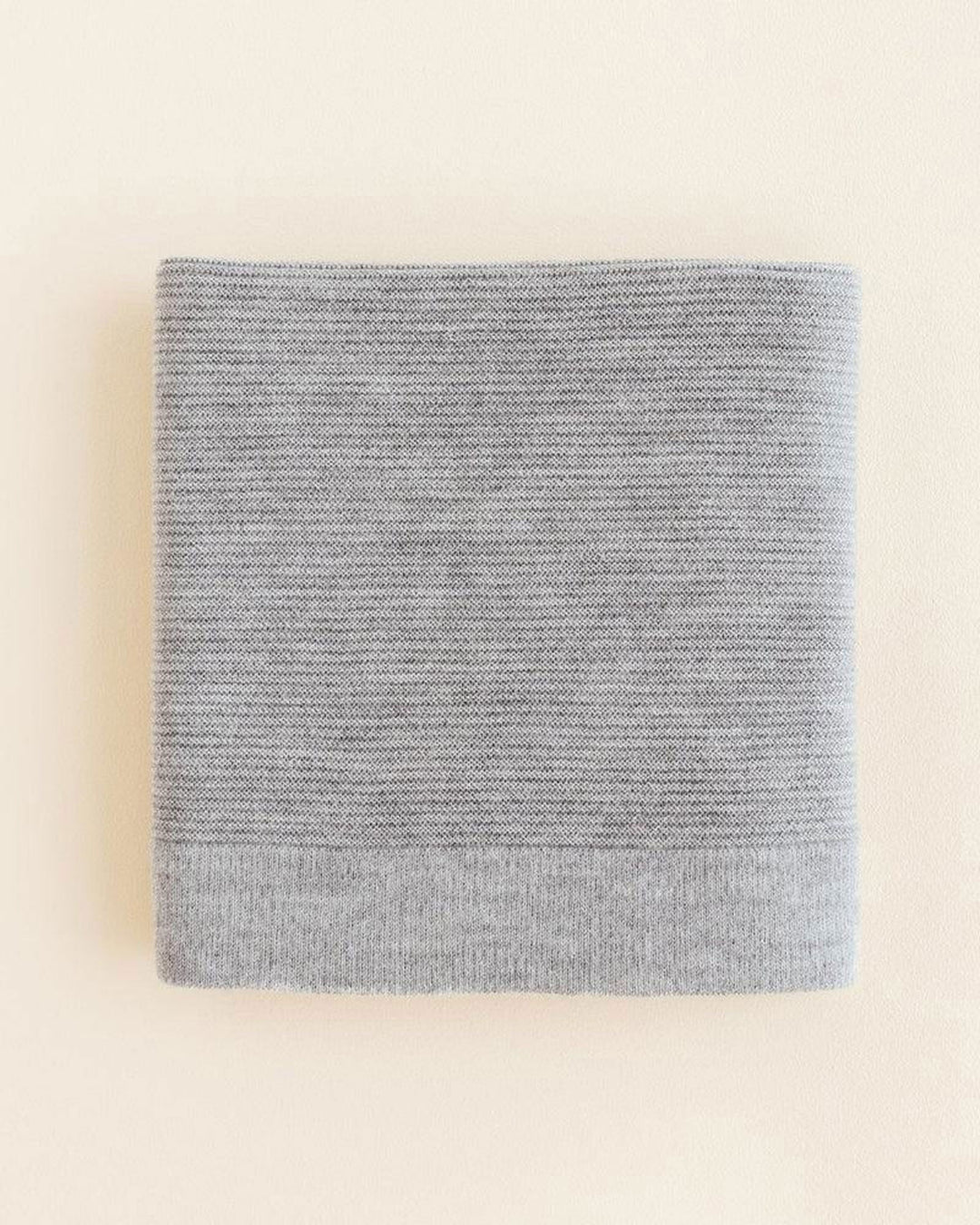 Hvid Blanket Gust Grey Melange - La Gentile Store
