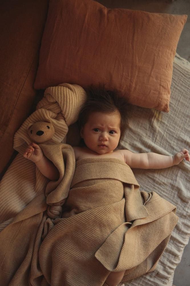 Hvid Blanket Gust Sand - La Gentile Store