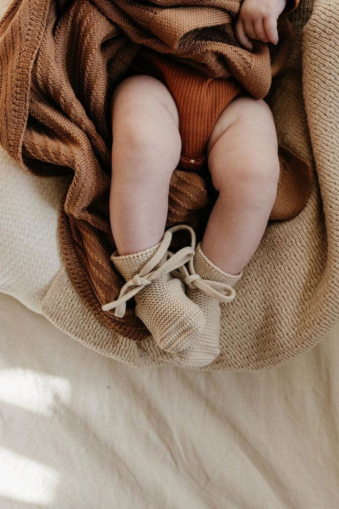 Hvid Booties Oat - La Gentile Store