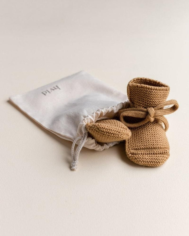 Hvid Booties Ochre - La Gentile Store