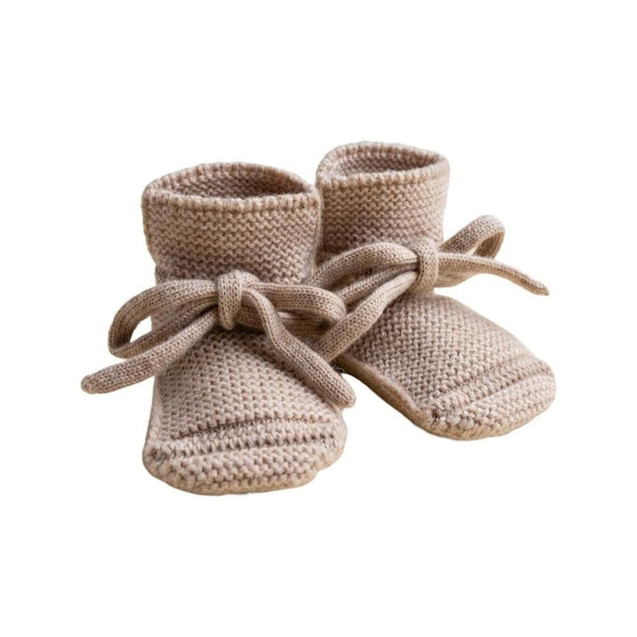 Hvid Booties Sand - La Gentile Store