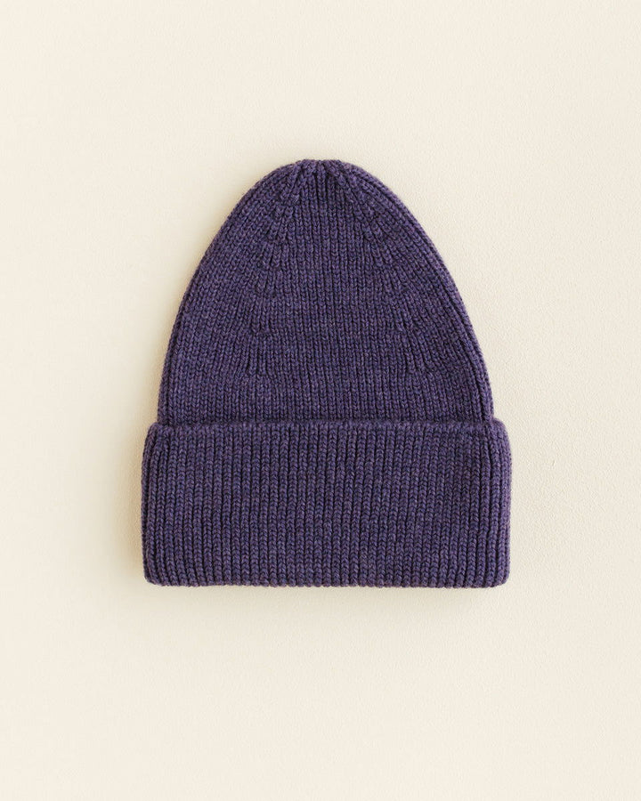 Hvid Fonzie Kids Beanie Purple - La Gentile Store