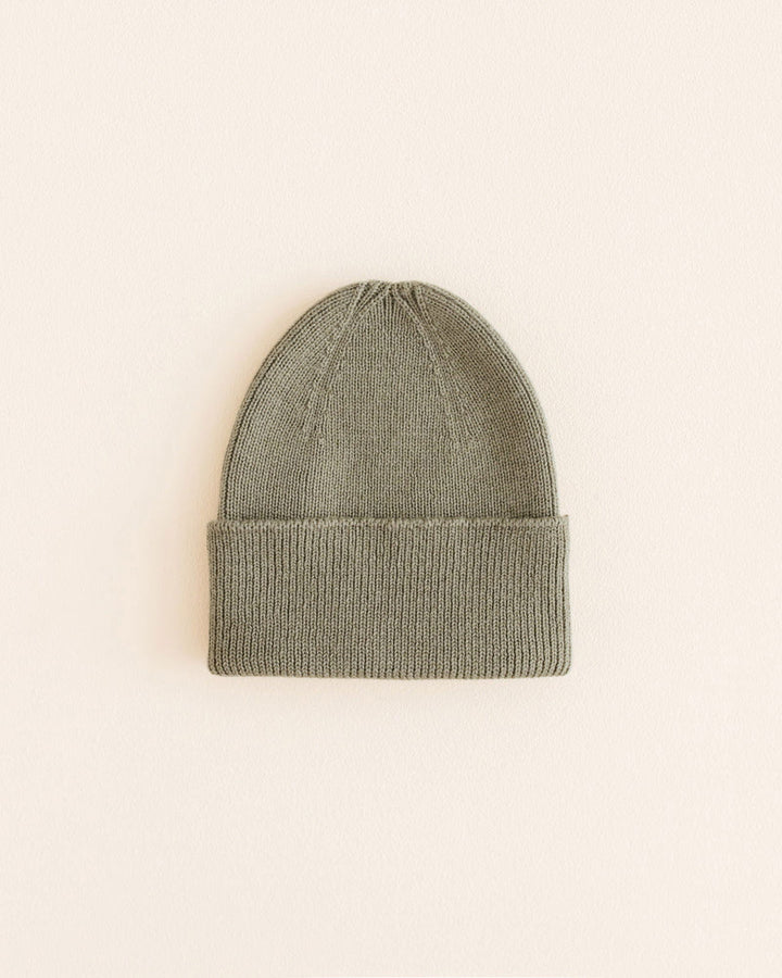 Hvid Fonzie Newborn Beanie Artichoke - La Gentile Store