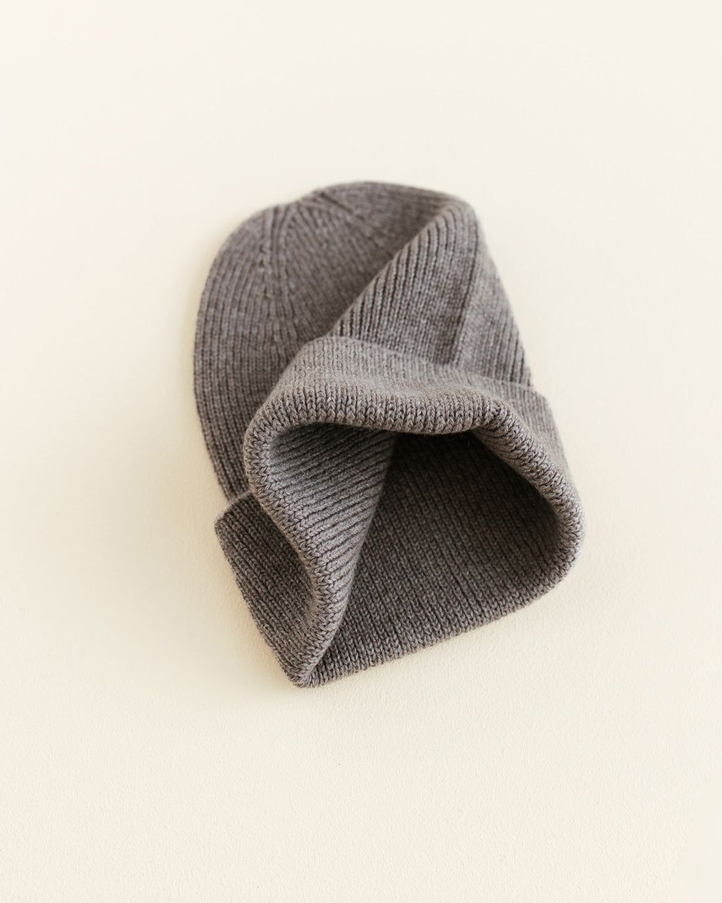 Hvid Fonzie Newborn Beanie Otter - La Gentile Store