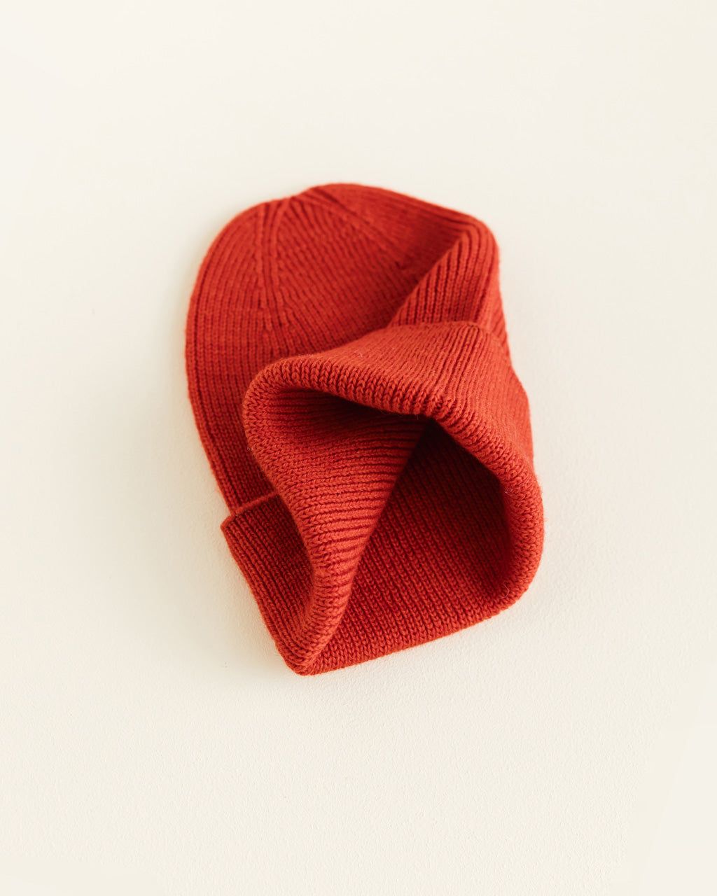 Hvid Fonzie Newborn Beanie Red - La Gentile Store