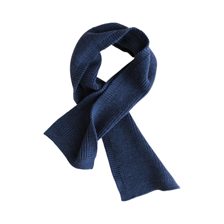 Hvid Gustave Scarf Blue - La Gentile Store