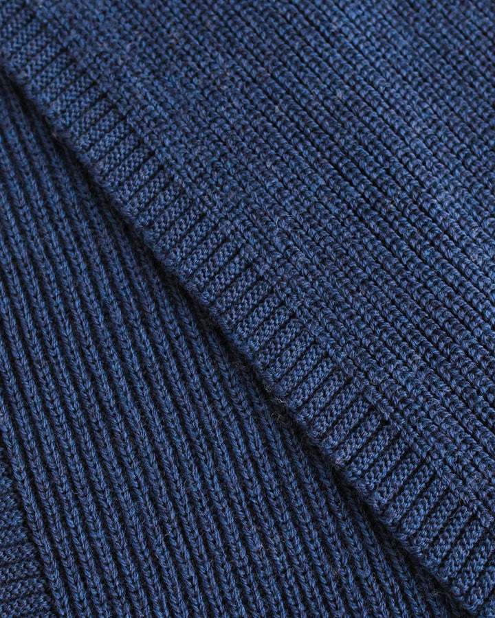 Hvid Gustave Scarf Blue - La Gentile Store