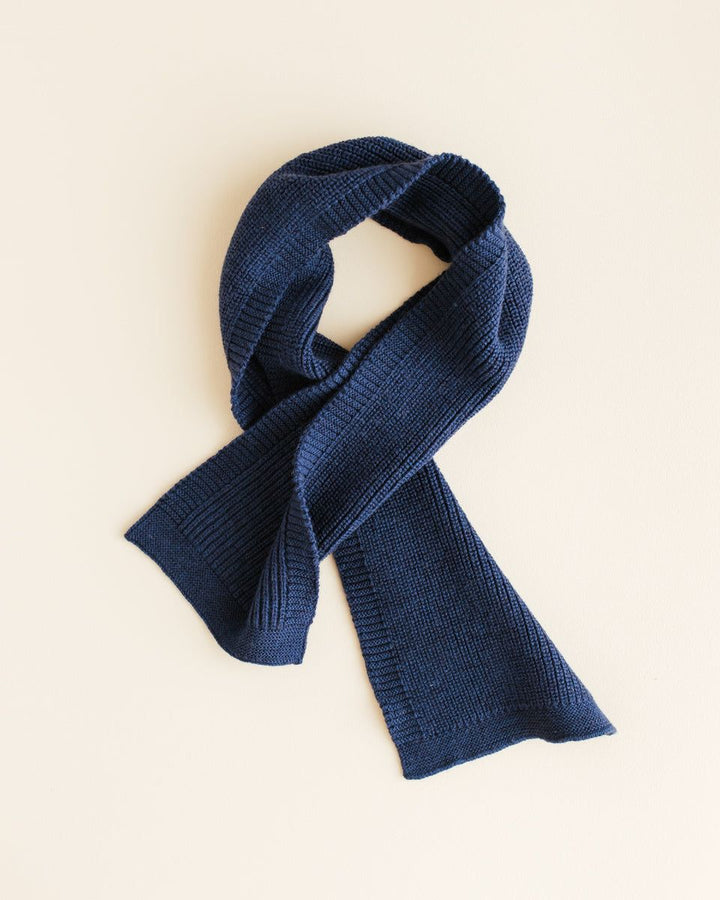 Hvid Gustave Scarf Blue - La Gentile Store