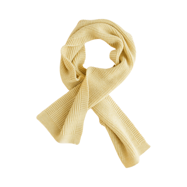 Hvid Gustave Scarf Light Yellow - La Gentile Store