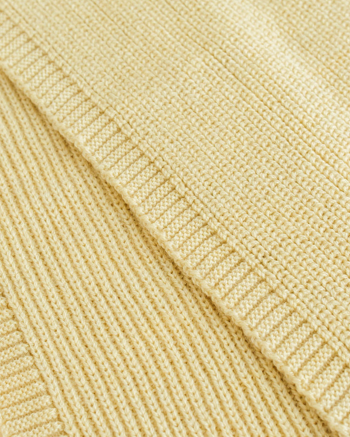 Hvid Gustave Scarf Light Yellow - La Gentile Store