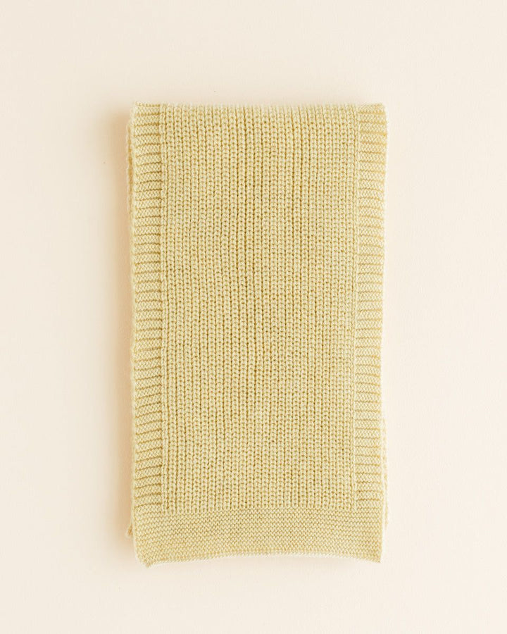 Hvid Gustave Scarf Light Yellow - La Gentile Store