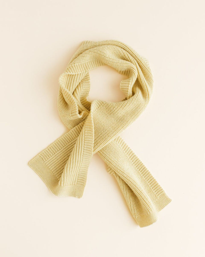 Hvid Gustave Scarf Light Yellow - La Gentile Store