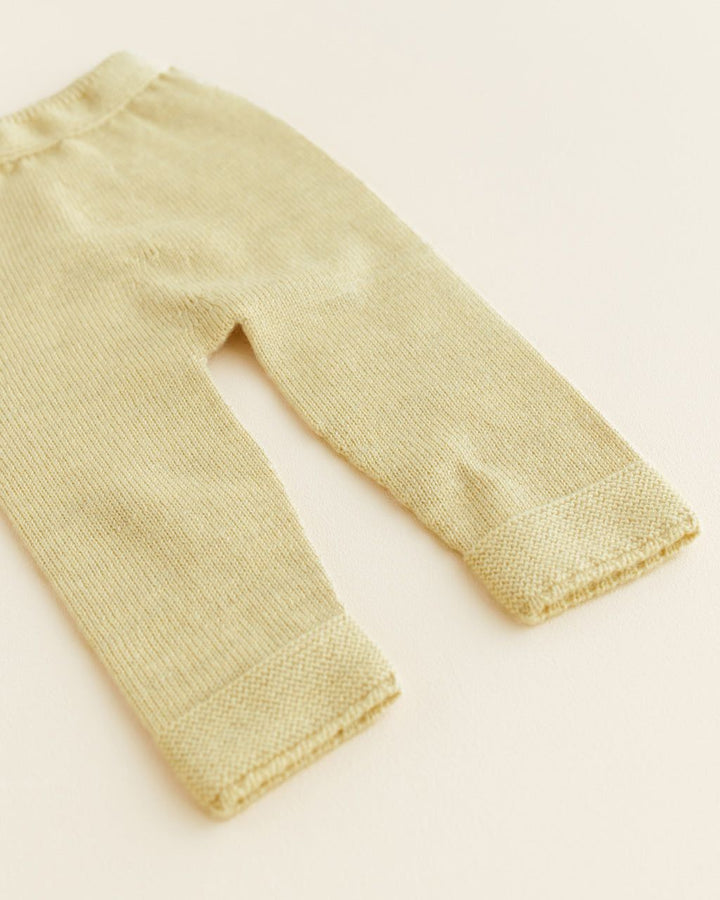 Hvid Pants Guido Light Yellow - La Gentile Store