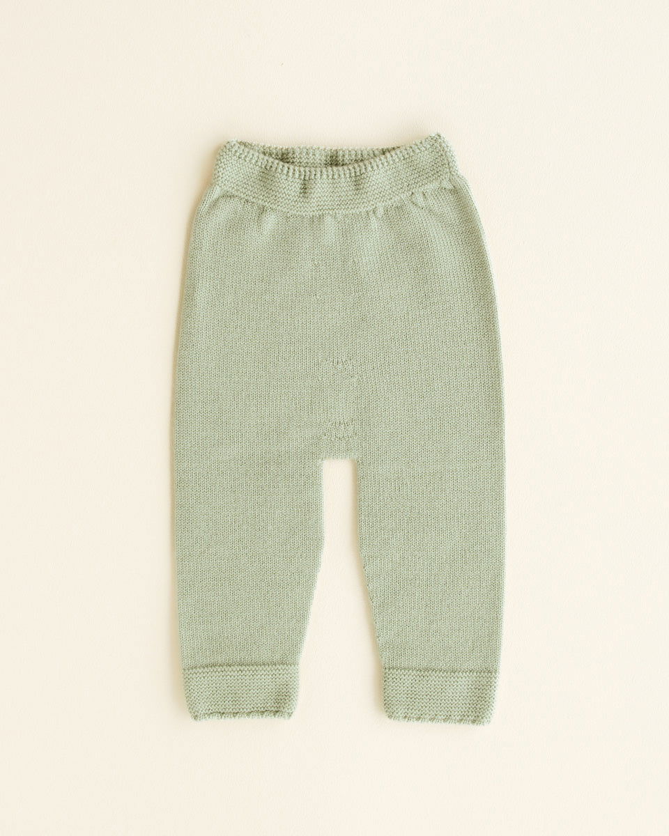 Hvid Pants Guido Mint - La Gentile Store