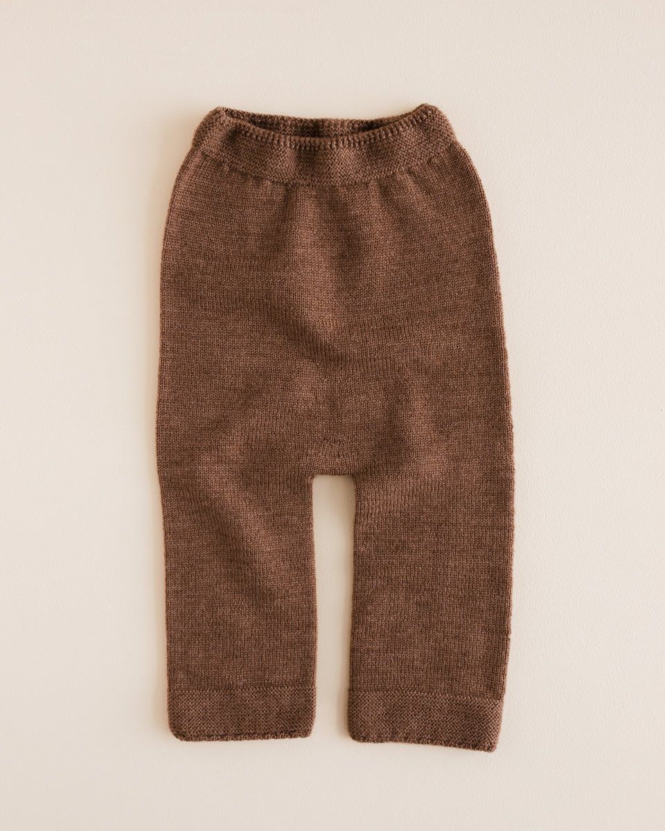 Hvid Pants Guido Mocha - La Gentile Store